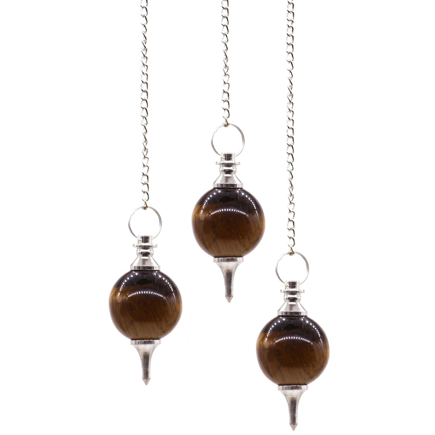 Sphere Pendulums - Tiger's Eye