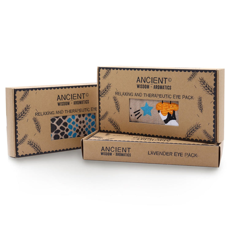 Lavender Natural Cotton and Juco Eye Pillow