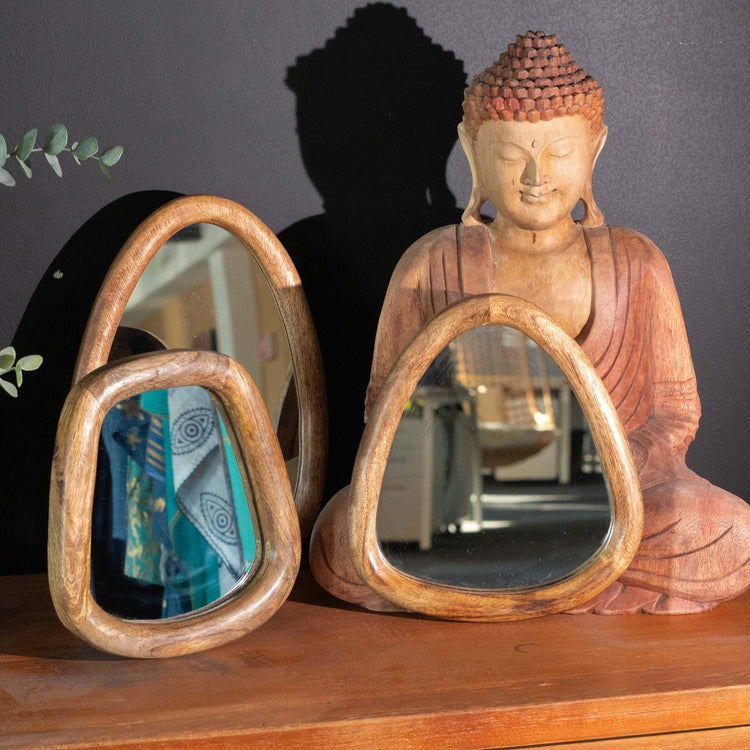 Pebble Shaped Mirrors