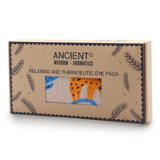 Lavender Natural Cotton and Juco Eye Pillow - Lazy Sloth