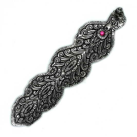 Aluminium Buddha Long Incense Holder 20cm