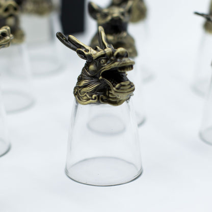 Gift Set of 12 Glasses (25ml) - Forest & Mystical Creatures