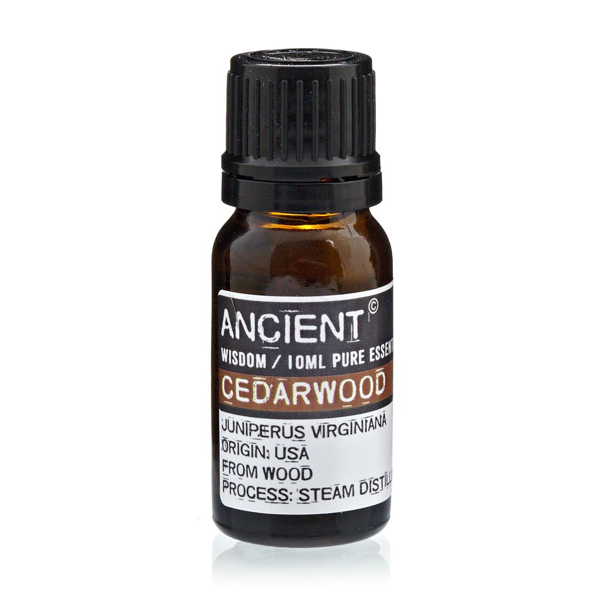 10 ml Cedarwood Virginian Essential Oil bottle