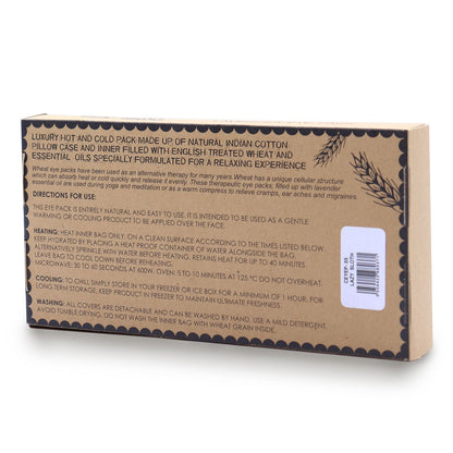 Lavender Natural Cotton and Juco Eye Pillow - Lazy Sloth