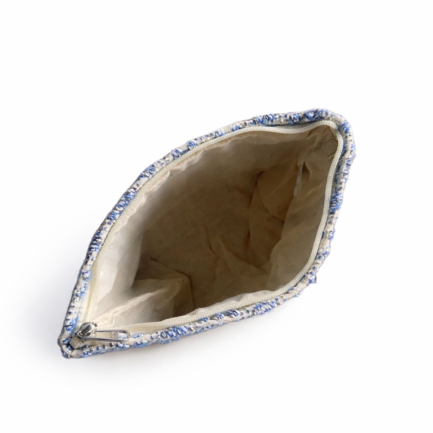 Indigo Echo Indian Jacquard Toiletry Bag