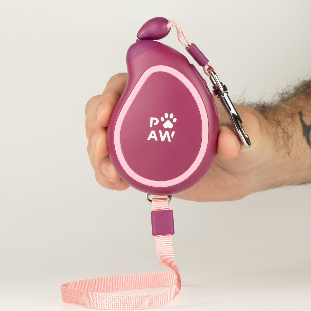 Paw Pet Leash - Mini Mango - Plum - 3m