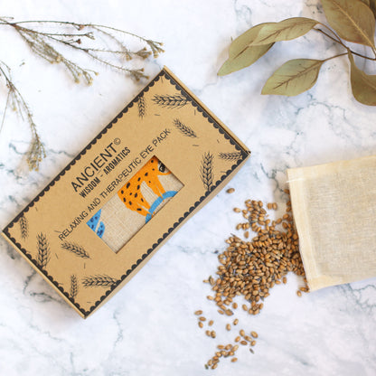 Lavender Natural Cotton and Juco Eye Pillow - Lazy Sloth