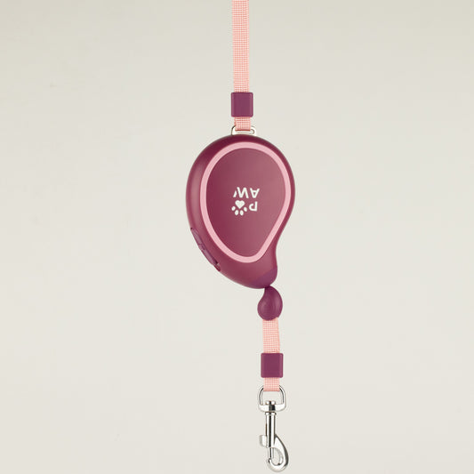 Paw Pet Leash - Mini Mango - Plum - 3m