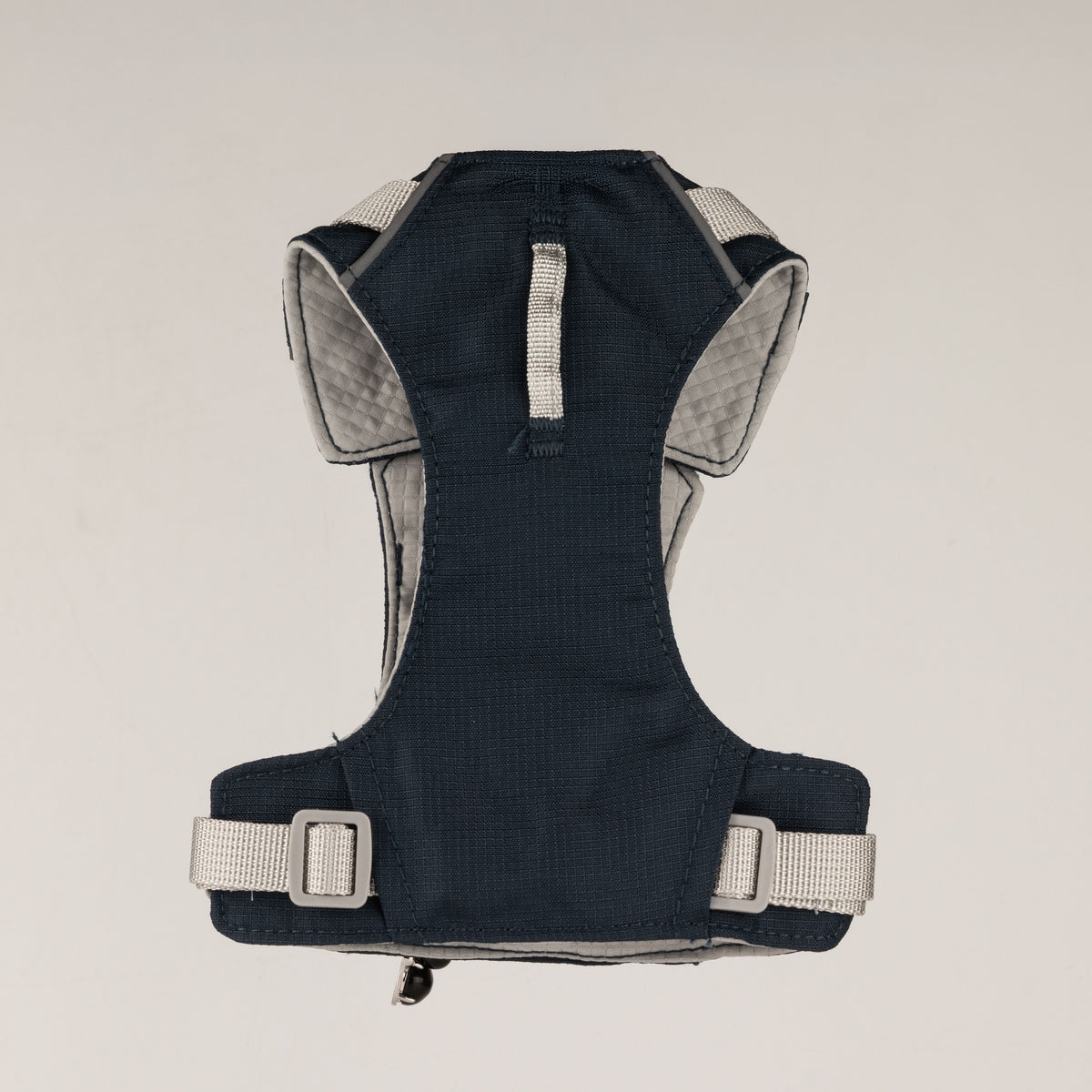 PAW - XS (2-4Kg) Dog Step-in Guardian Harness with Reflective Mesh - Rock Grey - Black Obsidian Charm