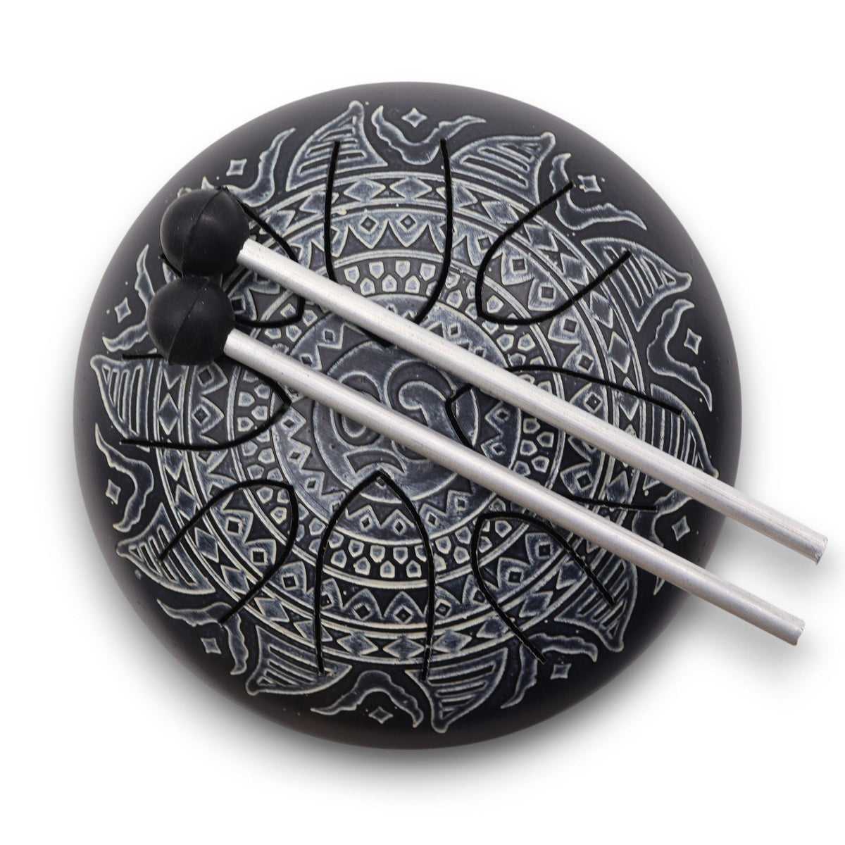 HAPI Drum Om Mandala Engraved - 16cm