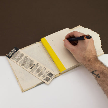 Lokta Bougainvillea Notebook – Medium