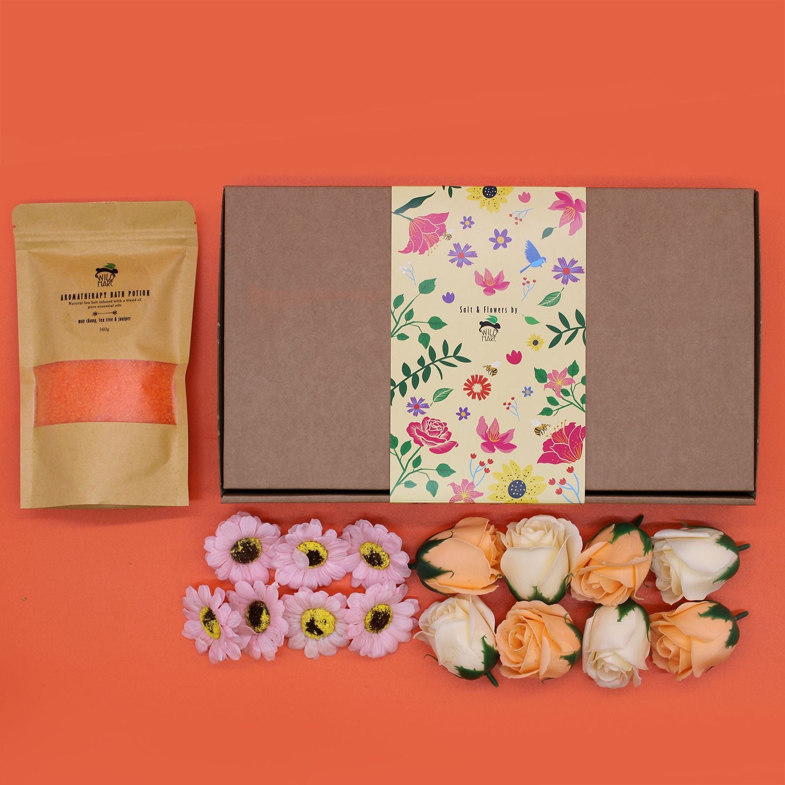 Wild Hare Salt & Flowers Set - Total Detox