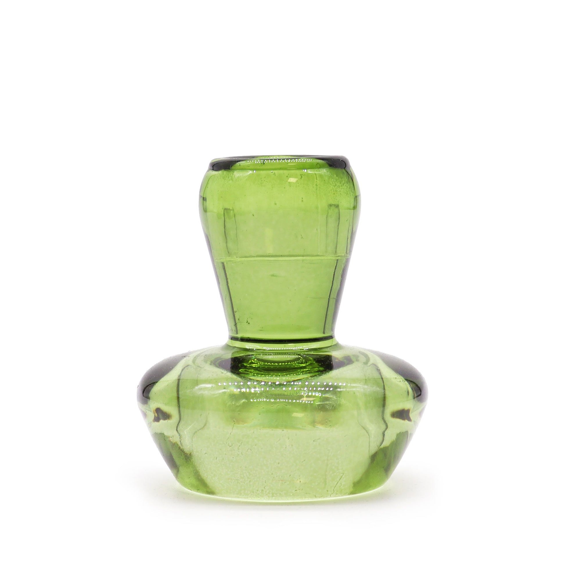 Pair of Mushroom Flip Dinner Candle / Tealight Holders - Garden Jade
