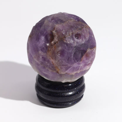 JUPITER - Amethyst Planet on a Goldstone Stand