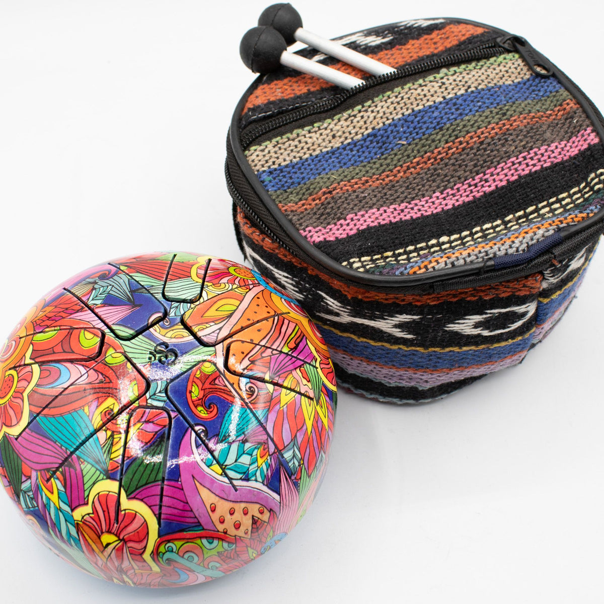 Small HAPI Drum Psychedelic - 13x9cm