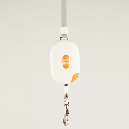Paw Pet Leash - Pocket Pod - White - 1.5m