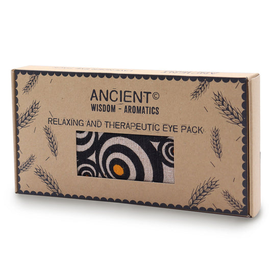 Lavender Natural Cotton and Juco Eye Pillow - Illusion