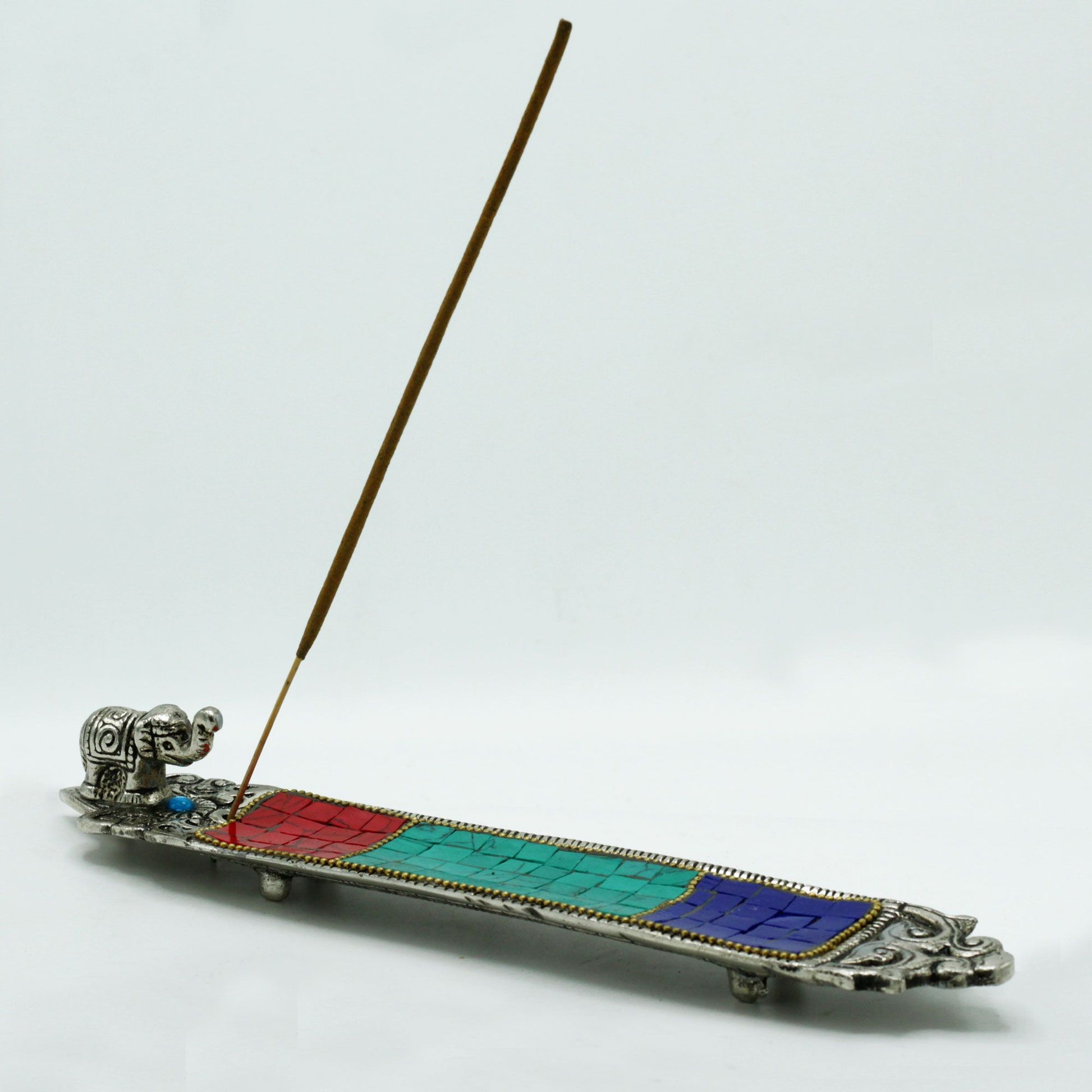 Long Elephant Tibetan Incense Holder
