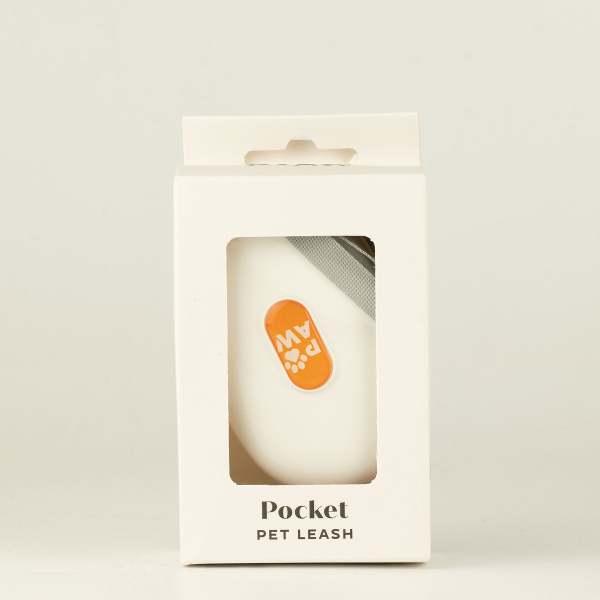 Paw Pet Leash - Pocket Pod - White - 1.5m