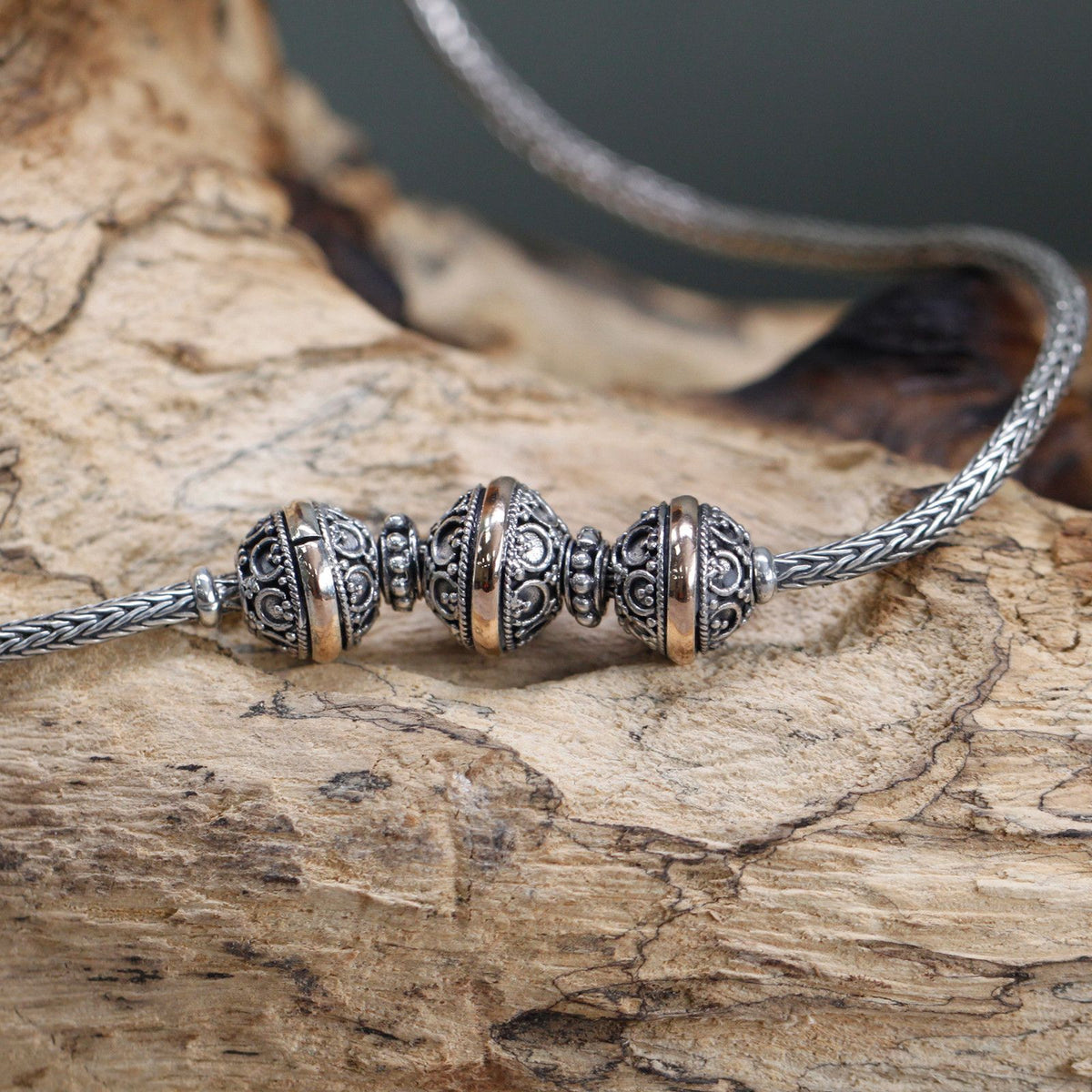 Silver & Gold Necklace
