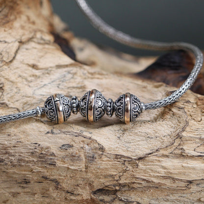 Silver & Gold Necklace