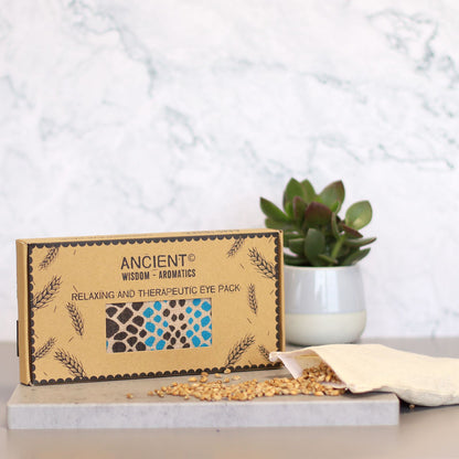 Lavender Natural Cotton and Juco Eye Pillow - Blue Viper