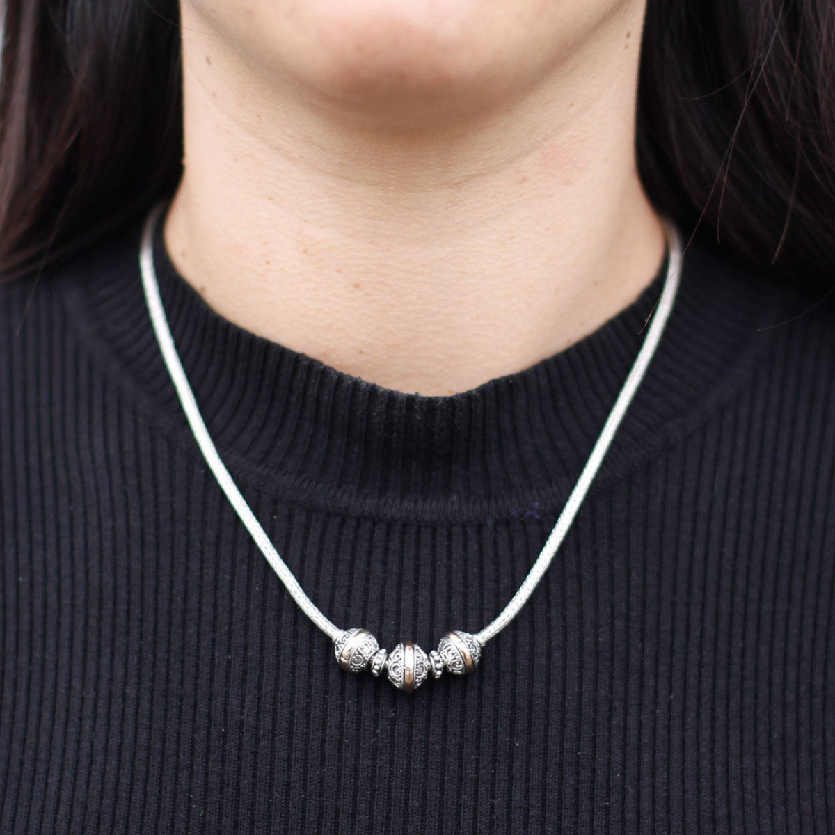Silver & Gold Necklace