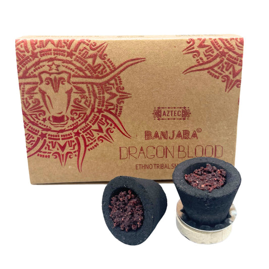 Banjara Smudge & Resin Cups - Dragons Blood
