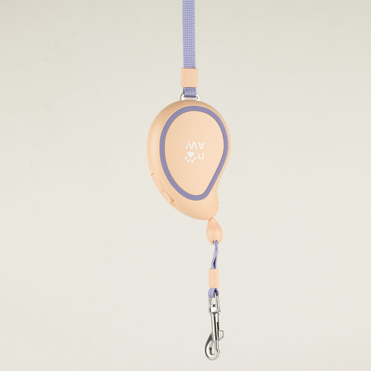 Paw Pet Leash - Mini Mango - Peach - 3m
