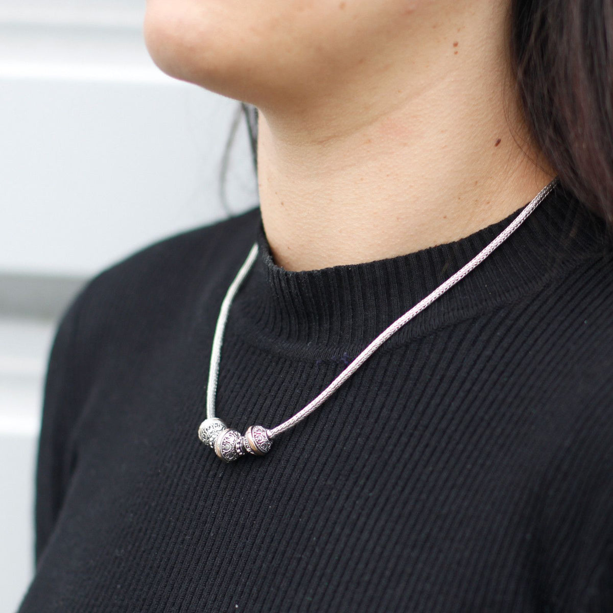 Silver & Gold Necklace
