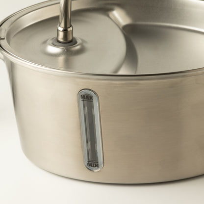 PAW Food Bowls - Electric Water Fountain 2.5 Liter - USB - Stainless Steal (304)