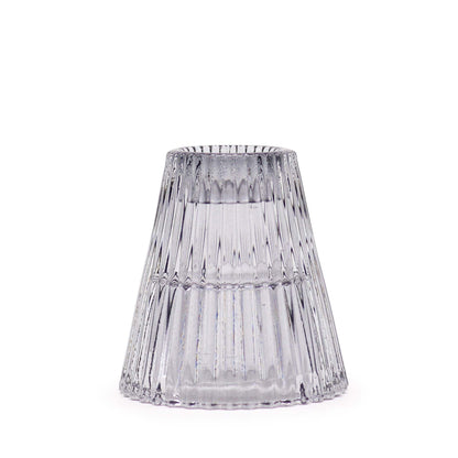 Pair of Flip Dinner Candle / Tealight Holders - Midnight Grey