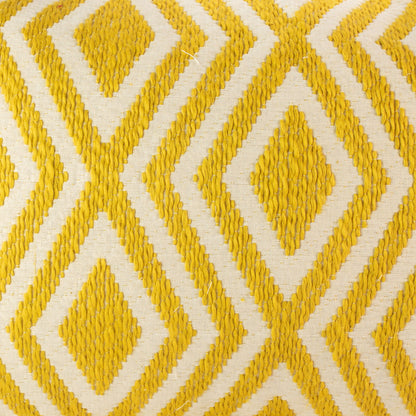 Classic Cushion Cover - Mustard Diamonds- 30x50cm - Lumber Style