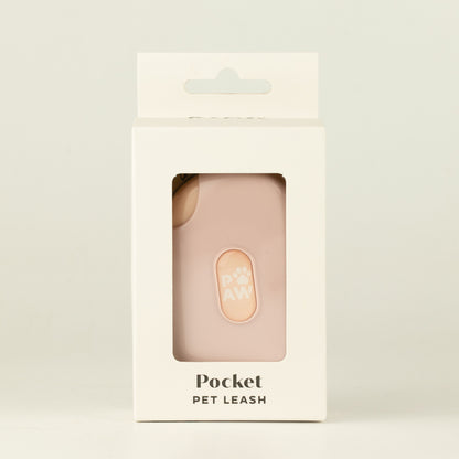 Paw Pet Leash - Pocket Pod - Pink - 1.5m