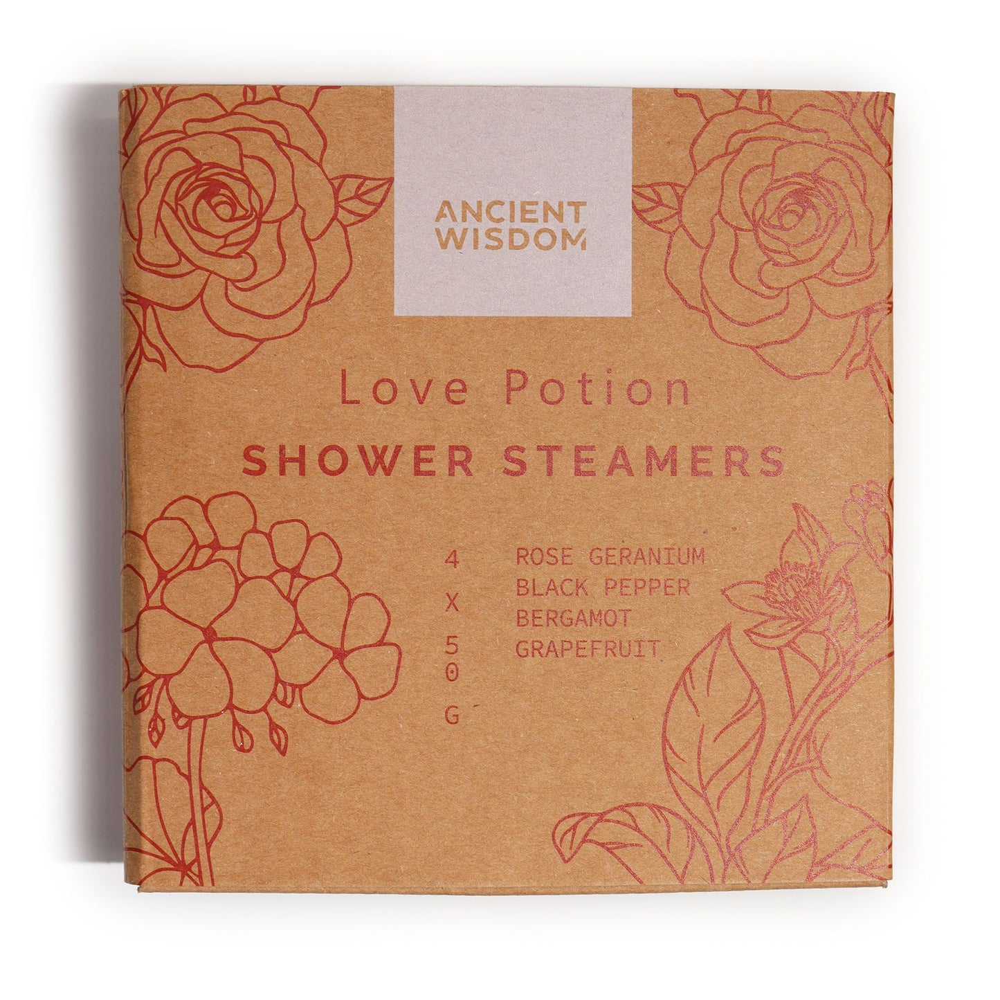 Zen Shower Steamers - Love Potion - Therapy Wellness Gift Set