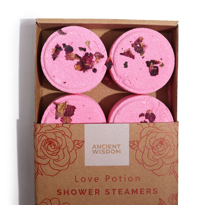 Zen Shower Steamers - Love Potion - Therapy Wellness Gift Set