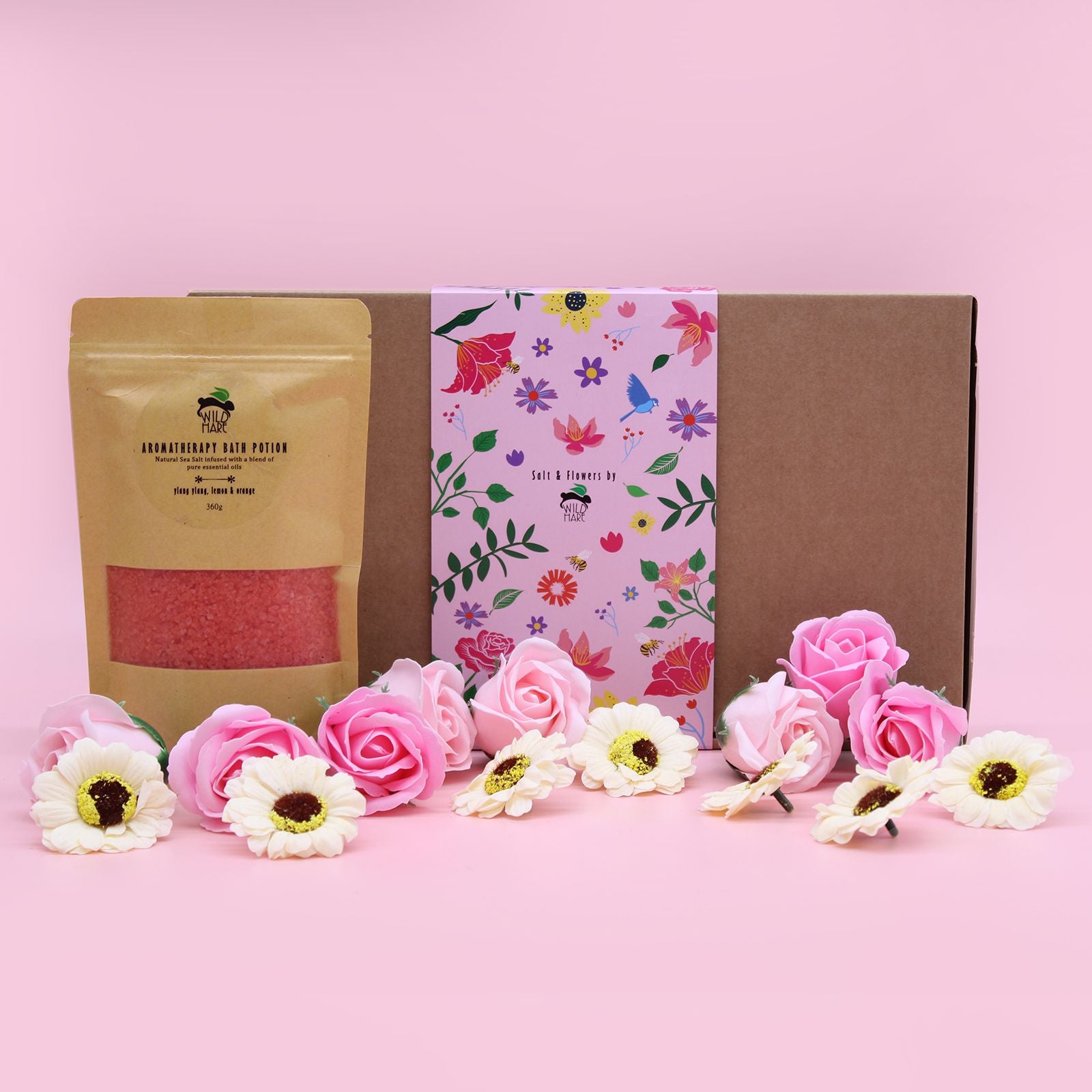 Wild Hare Salt & Flowers Set - Passion