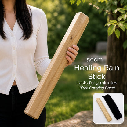Manglid Wood Healing Rainstick - 50cm (3 minutes)