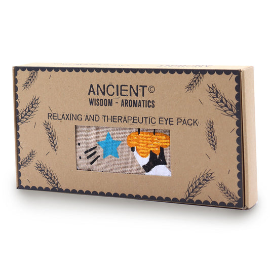 Lavender Natural Cotton and Juco Eye Pillow - Sleepy Panda