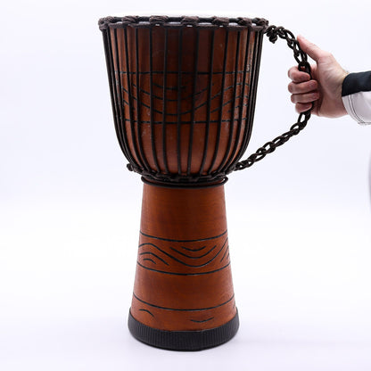Large Pro Djembe Drum - Freedom Rhythm (high) - 50cm (22cm Dia)
