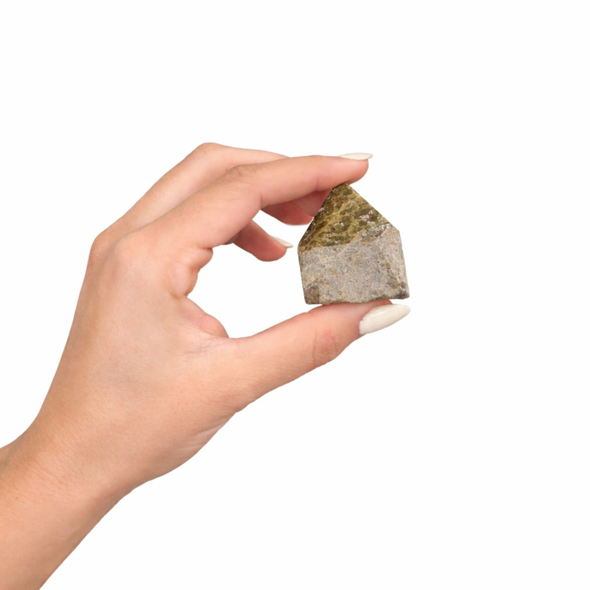 Gemstone Top Polished Points - Epidote A grade (approx 5-6 pieces)