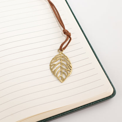 A5 Intention Note Book - LCD Wipe Screen - Green Leather Effect - 80 Leafs