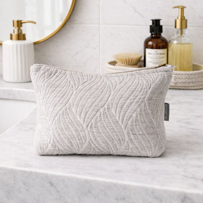 Moonlit Weave Indian Jacquard Toiletry Bag
