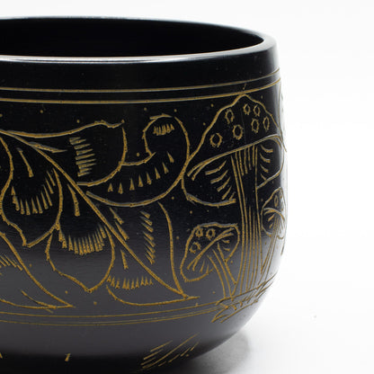 Cauldron Singing Bowl - Magic Mushroom - Yellow (15cm)