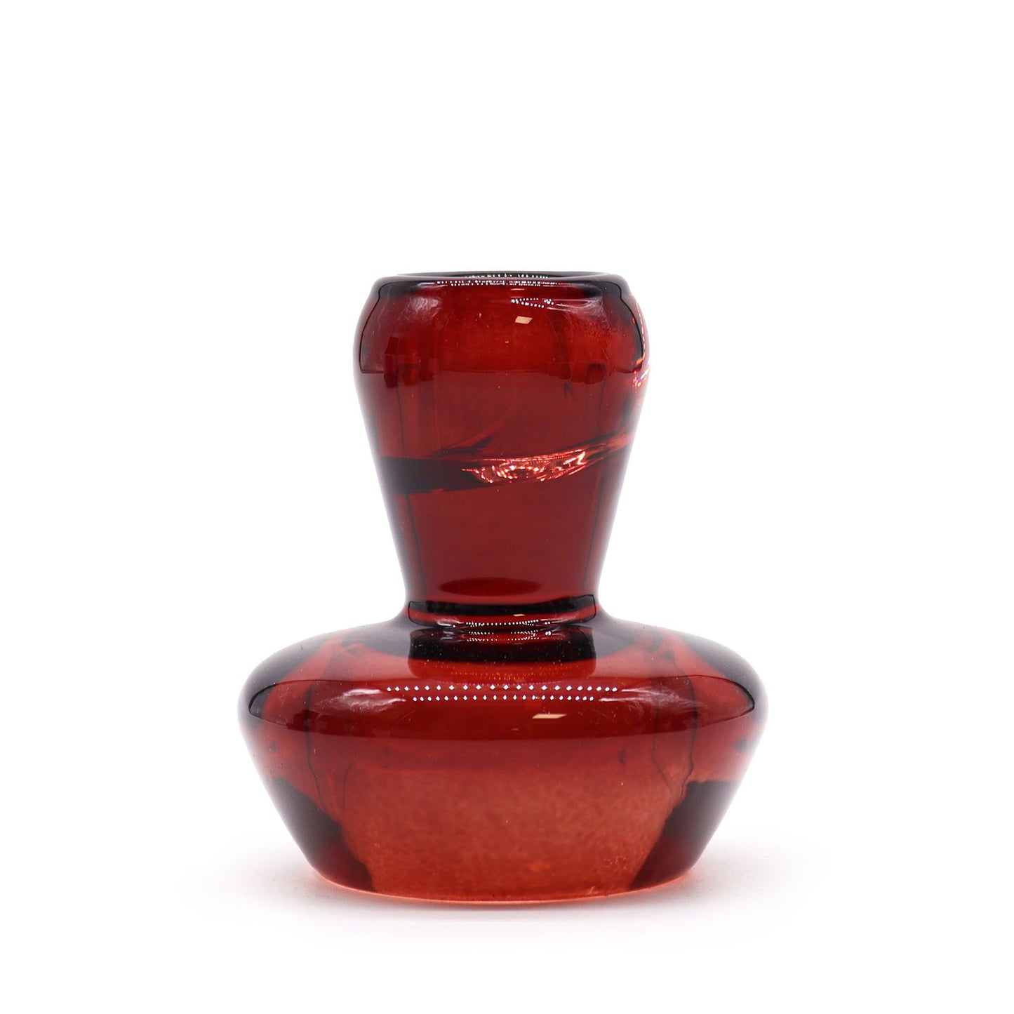 Pair of Mushroom Flip Dinner Candle / Tealight Holders - Vampire Red