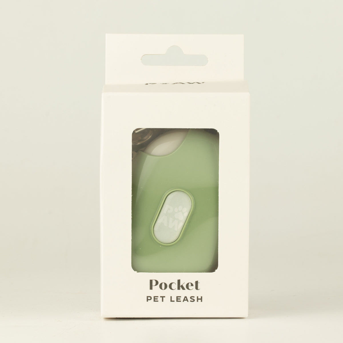 Paw Pet Leash - Pocket Pod - Green - 1.5m
