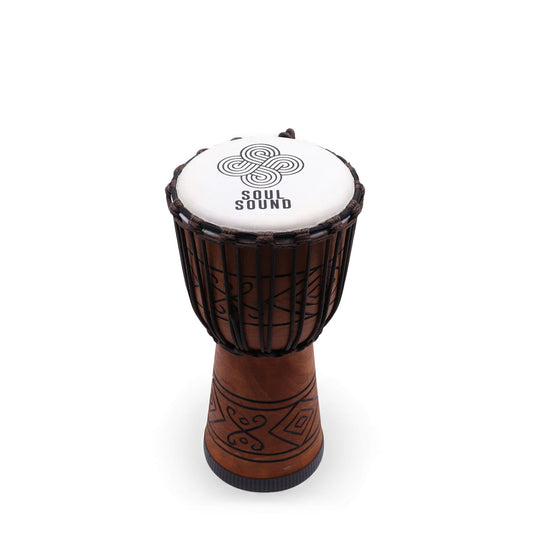 Medium Pro Djembe Drum - Soul Sound (low) - Medium 40cm (18cm Dia)