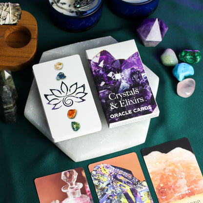 Crystals & Elixirs Oracle Cards – Healing Energy Deck