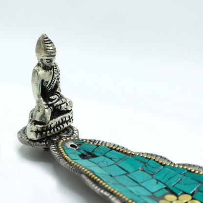 Buddha Long Leaf Tibetan Incense Holder