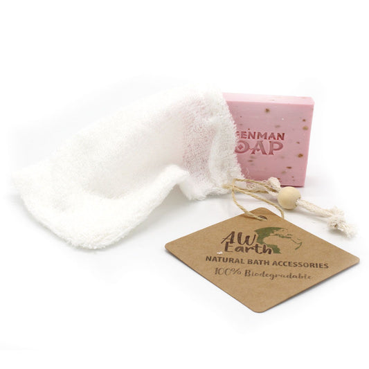 Natural Soap Bag - Bamboo